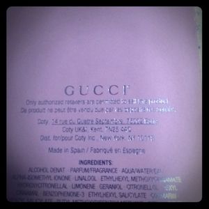 Gucci "Love Edition" Purfume